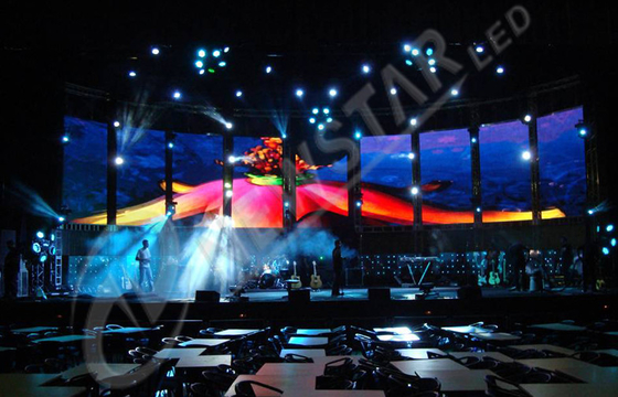 Waterproof Stage Indoor SMD Led Display Screen IP21 For Commercial Advertising