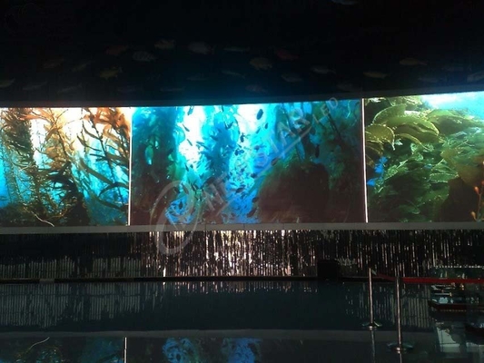 Super Slim HD Indoor SMD LED Display Screen For Aquarium , High Brightness